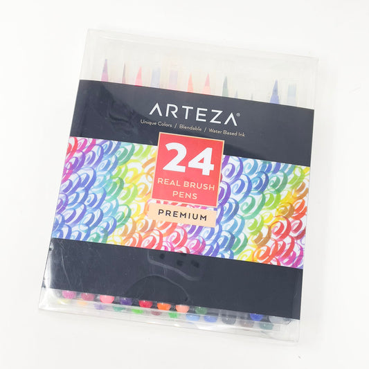 Arteza Real Brush Pens - Set of 24