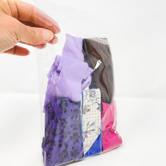 Bundle of Thin Fabric Strips