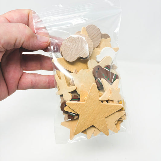 Unfinished Wood Medium Bundle- You pick