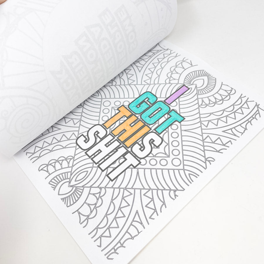 Things I Want to Say at Work but Can't Adult's Coloring Book