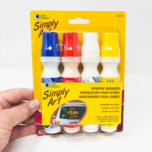 Loew Cornell Simply Art Window Markers