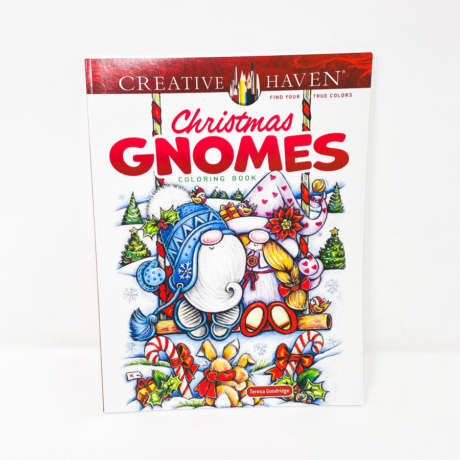 Christmas Gnomes Coloring Book from Creative Haven