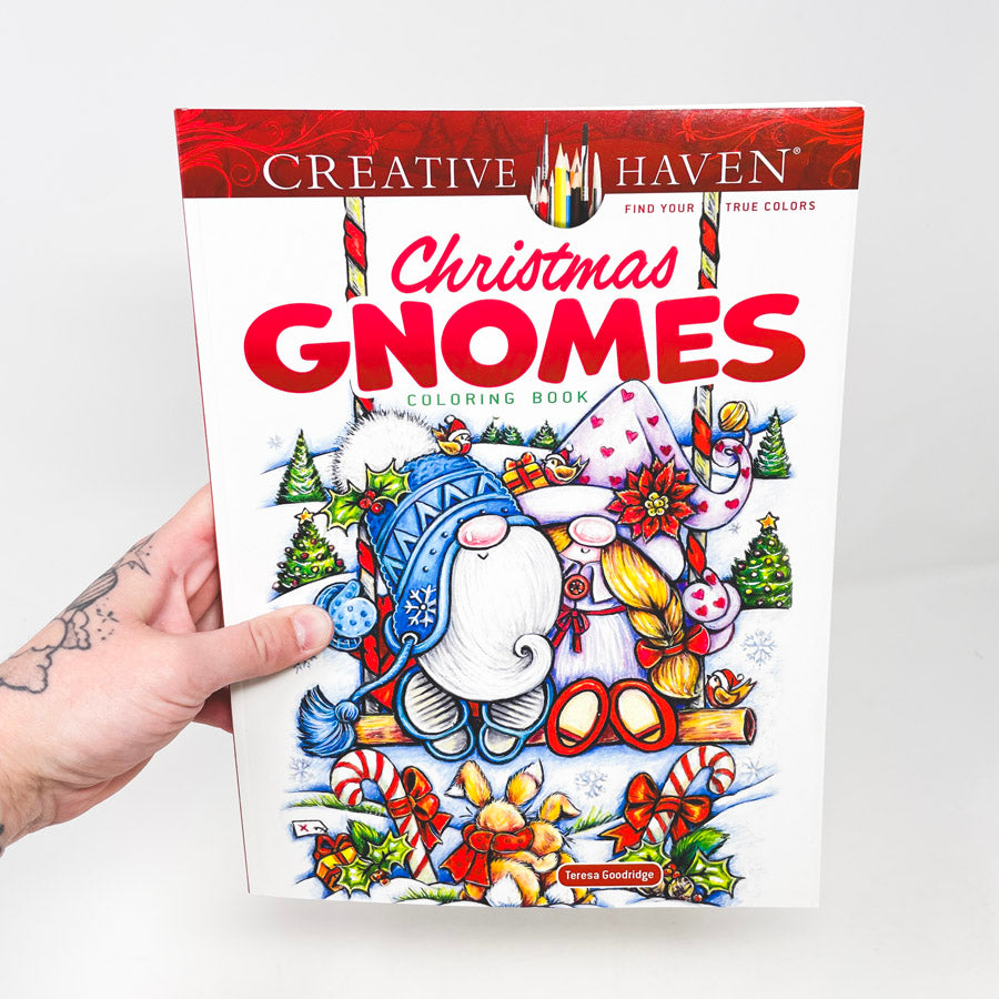 Christmas Gnomes Coloring Book from Creative Haven