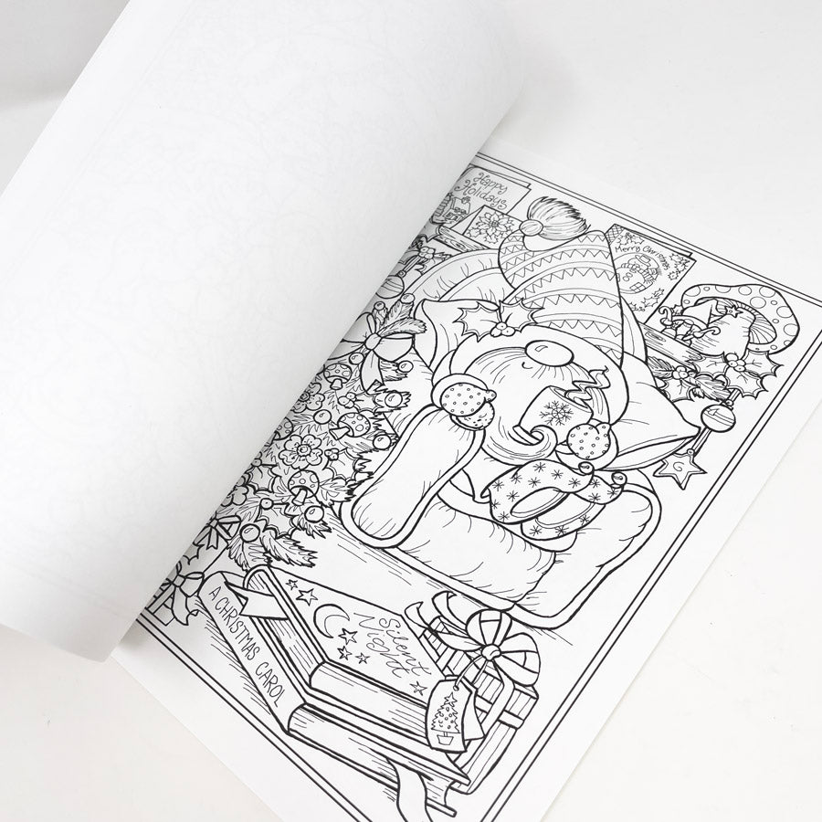 Christmas Gnomes Coloring Book from Creative Haven