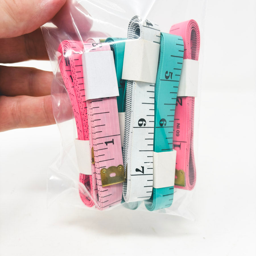 Bundle of Flexible Tape Measures