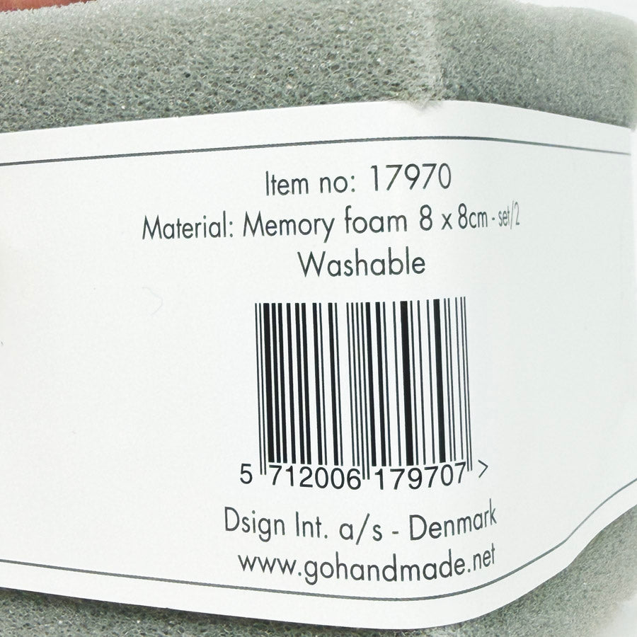 8 cm Memory Foam Cube