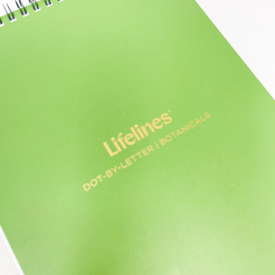 Lifelines Dot-By-Letters Meditation Coloring Book (1)