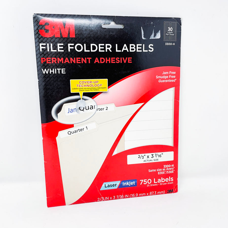 3M File Folder Labels