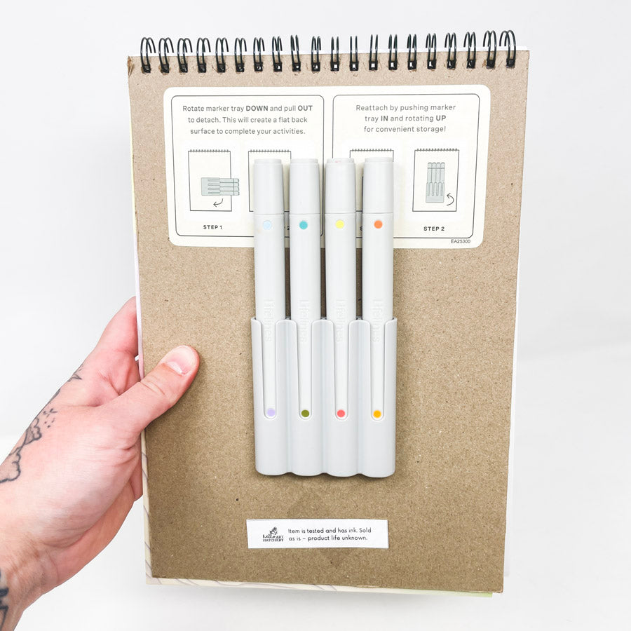Lifelines Dot-By-Letters Meditation Coloring Book (1)