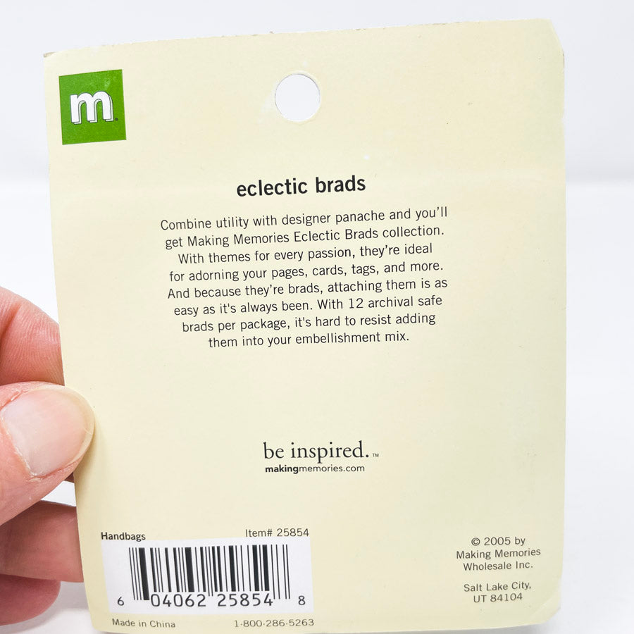 Making Memories- Metal Embellishments - You Choose