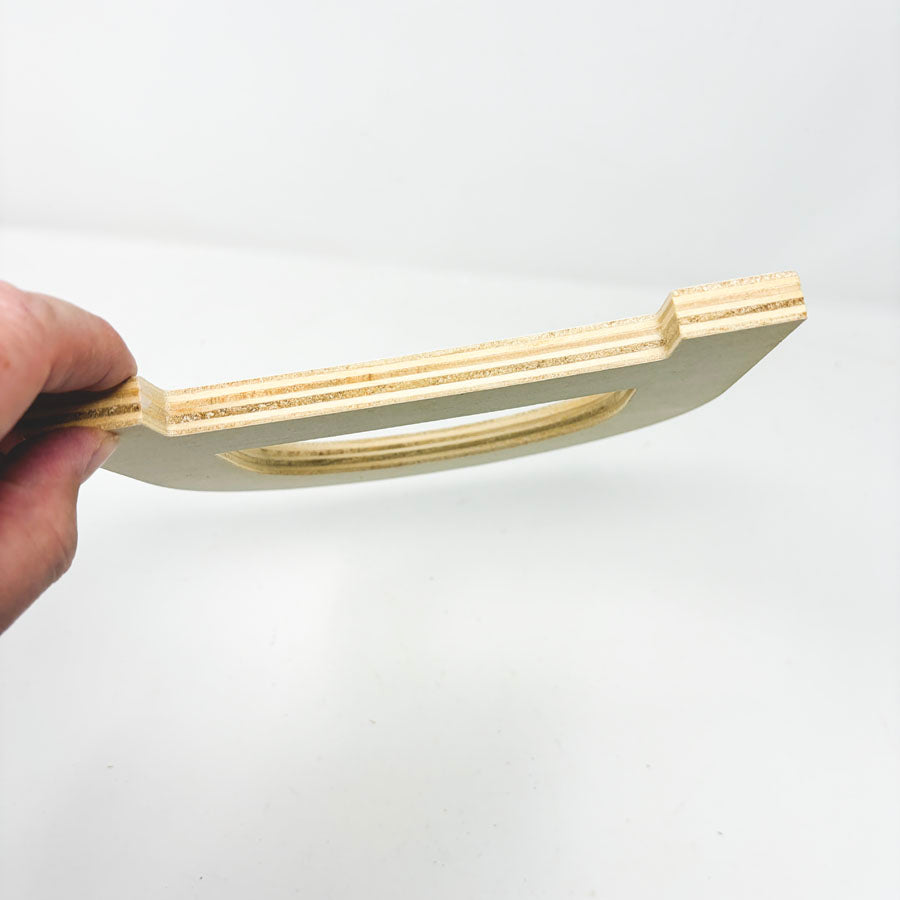 Letter D Decor- Large Unfinished Wood