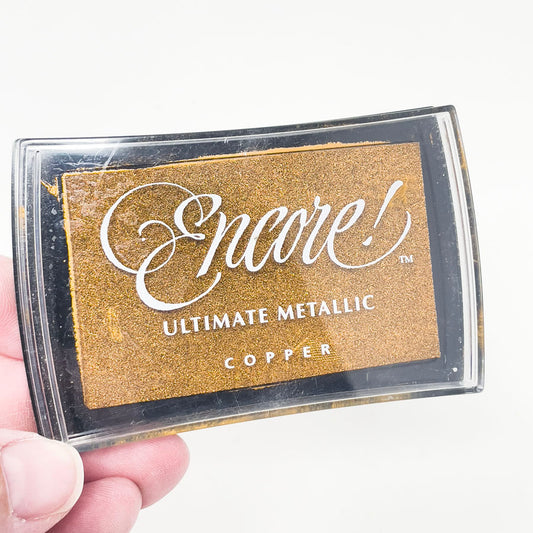 Encore Metallic Copper Ink Pad