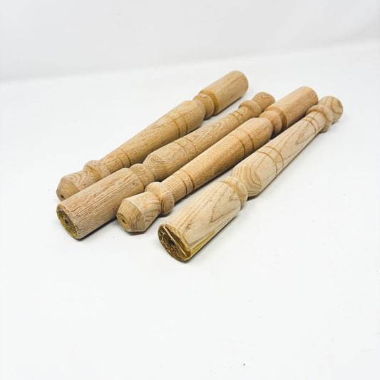 Furniture Leg- Unfinished Wood 11 3/4" tall