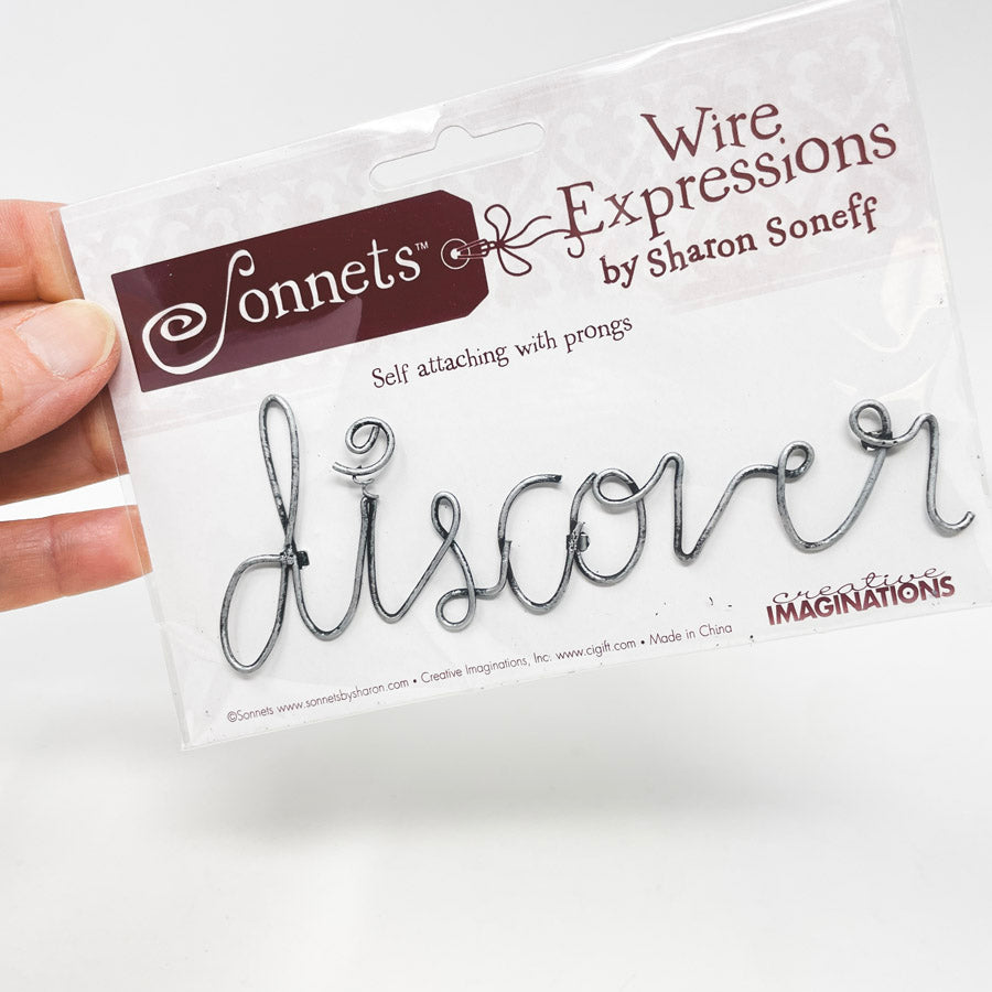 Sonnets Wire Expressions by Sharon Soneff - Metal Phrase