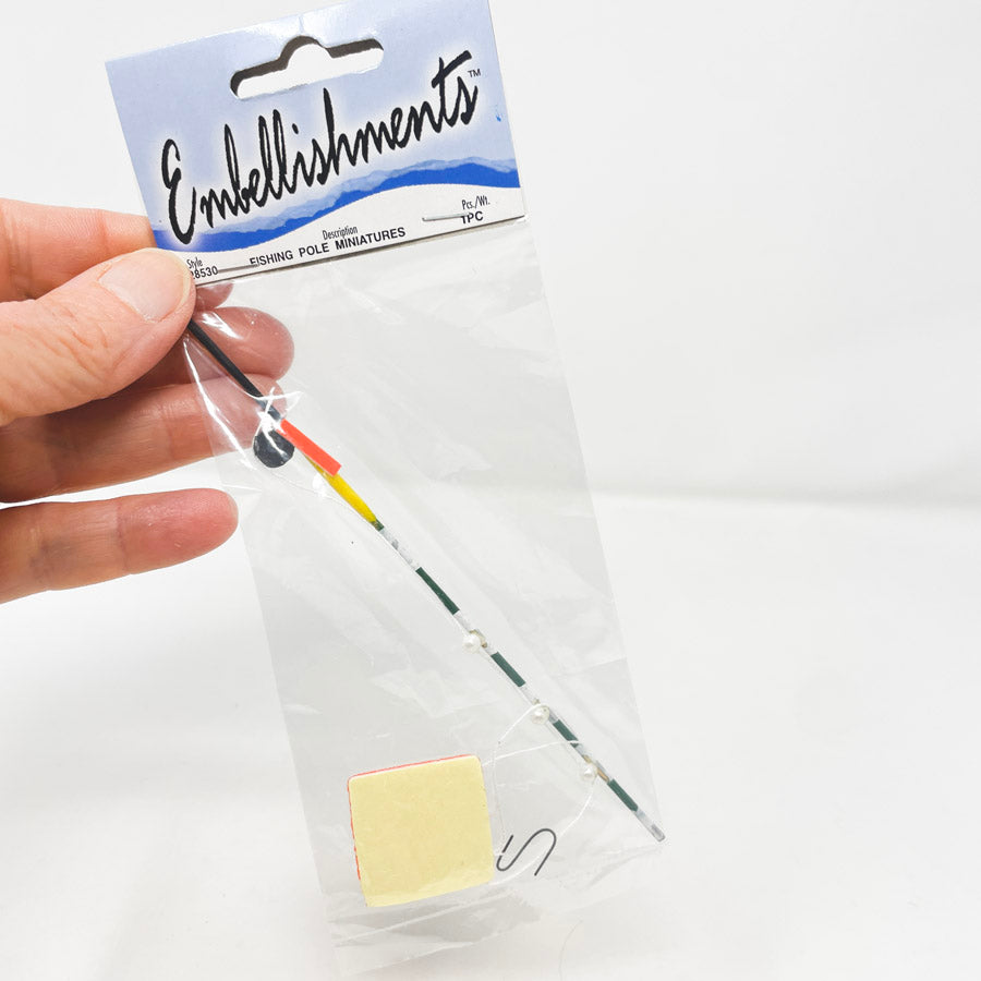 Westrim Crafts Embellishments - Fishing Pole Miniatures