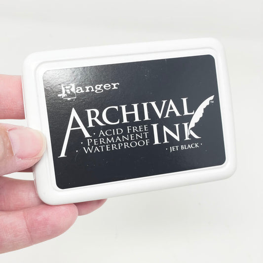 Ranger Archival Ink Pad - Jet Black