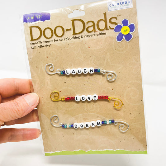 Colorbok Memory Craft - Doo-Dads Inspirational Wire and Bead Phrases