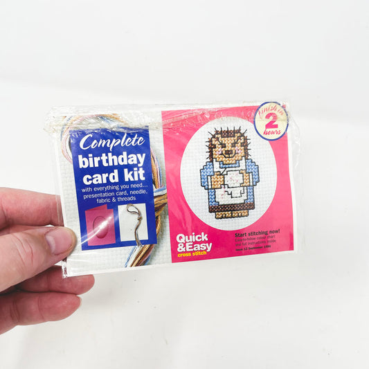 Quick and Easy Cross-Stitch Card Kit