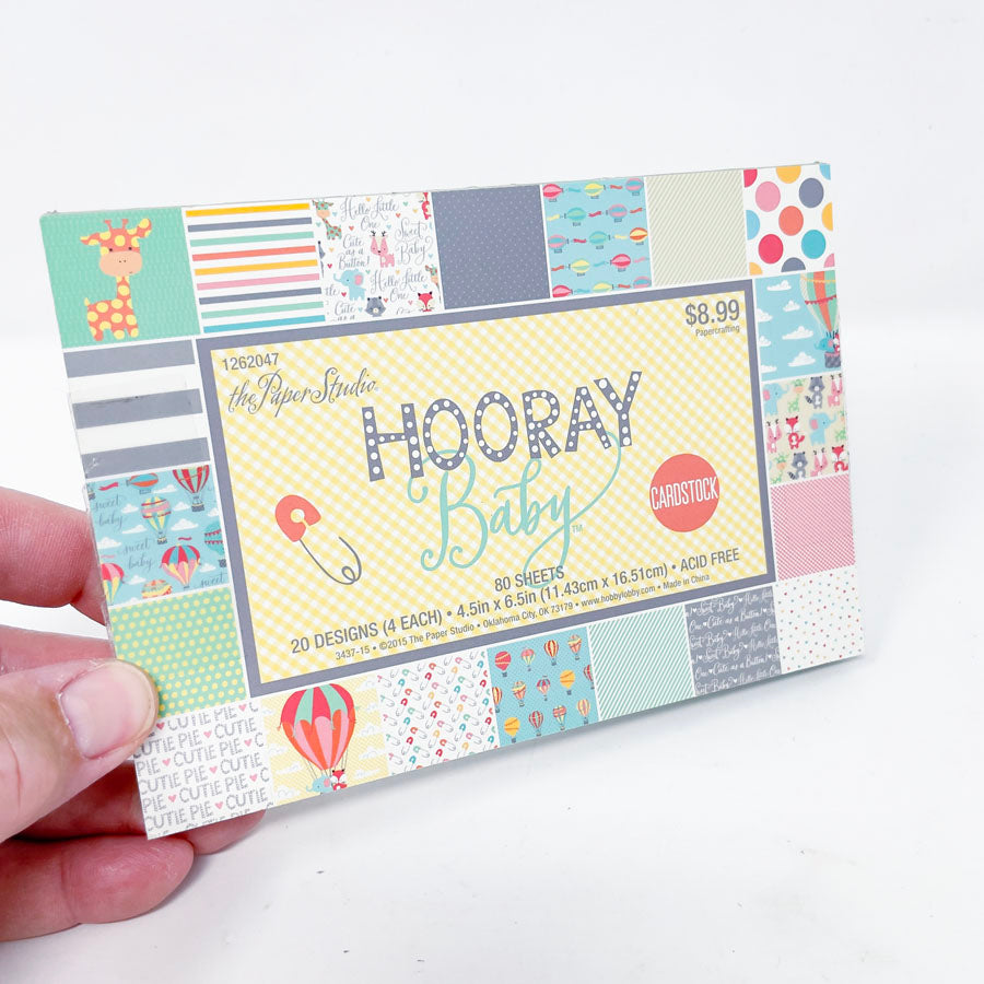 Hooray Baby - The Paper Studio - 4.5" x 6.5" Paper Pack