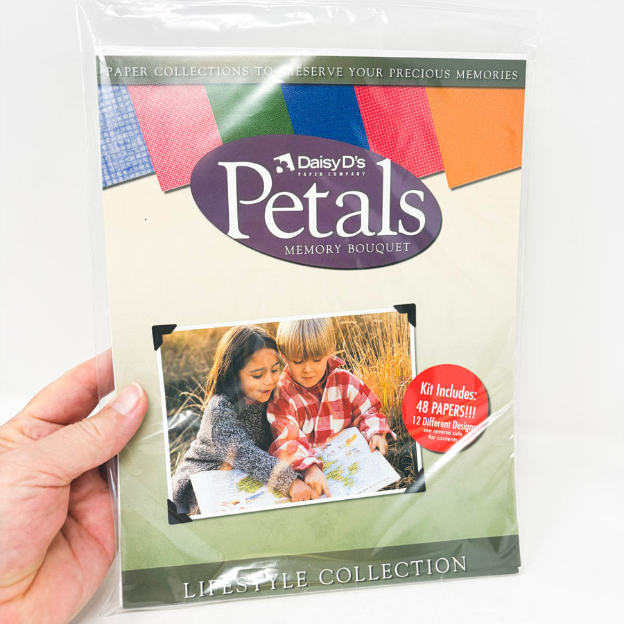 Daisy D's Petals 8.5 x 11 Scrapbook Paper Bundle