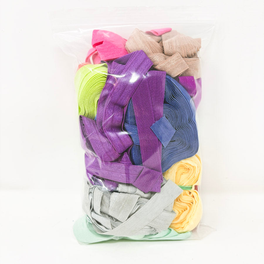 Bundle of Soft Color Elastic (6x9 Bag)