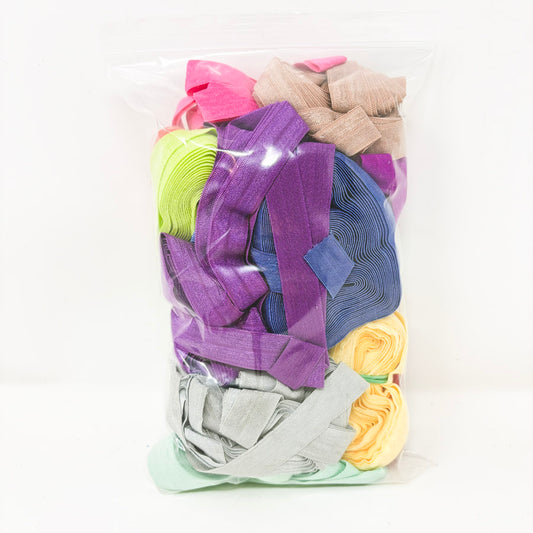 Bundle of Soft Color Elastic (6x9 Bag)