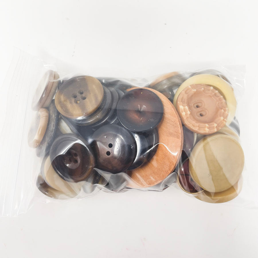 Wood Style Button Bundle