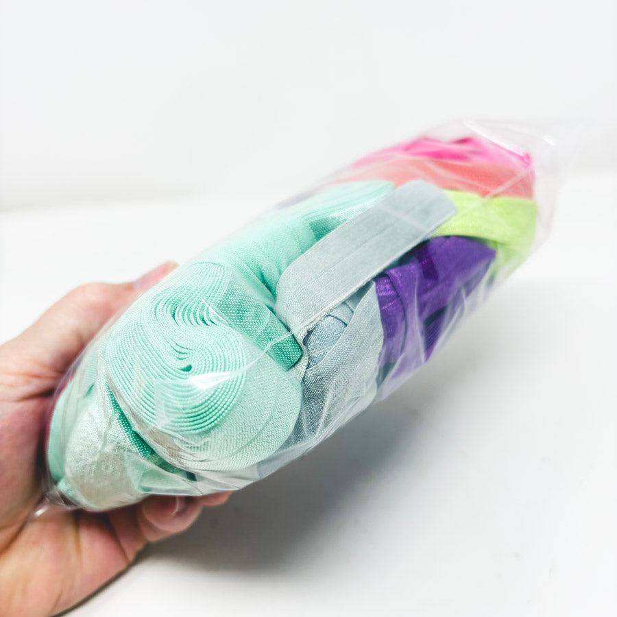 Bundle of Soft Color Elastic (6x9 Bag)