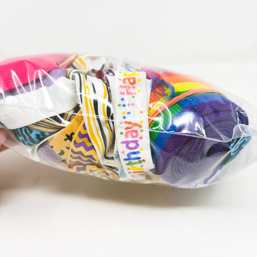 Bundle of Soft Novelty Print Elastic (6x9 bag)