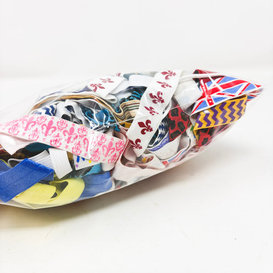 Bundle of Soft Novelty Print Elastic (6x9 bag)