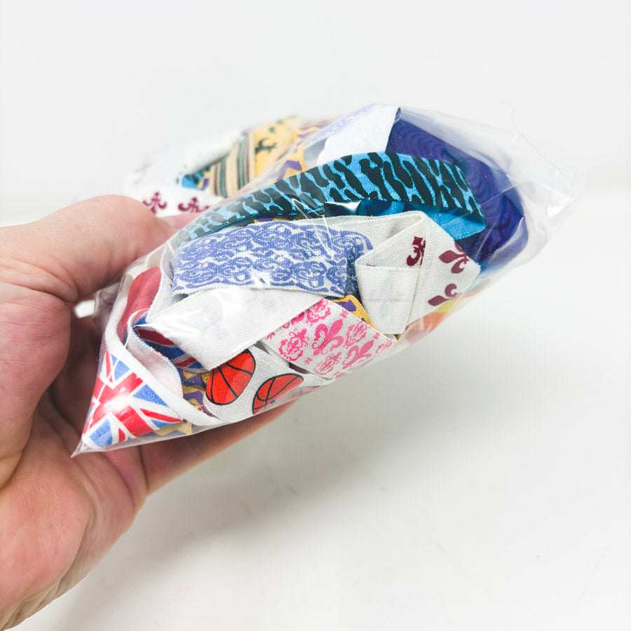 Bundle of Soft Novelty Print Elastic (6x9 bag)