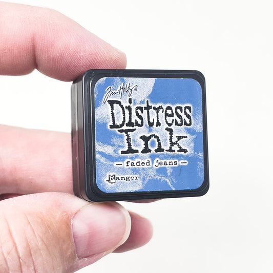Mini Tim Holtz Distress Ink Pad - Faded Jeans