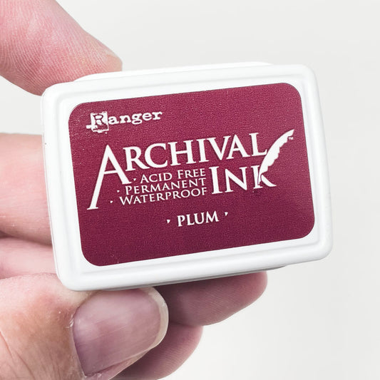 Ranger Mini Archival Ink Pad - Plum