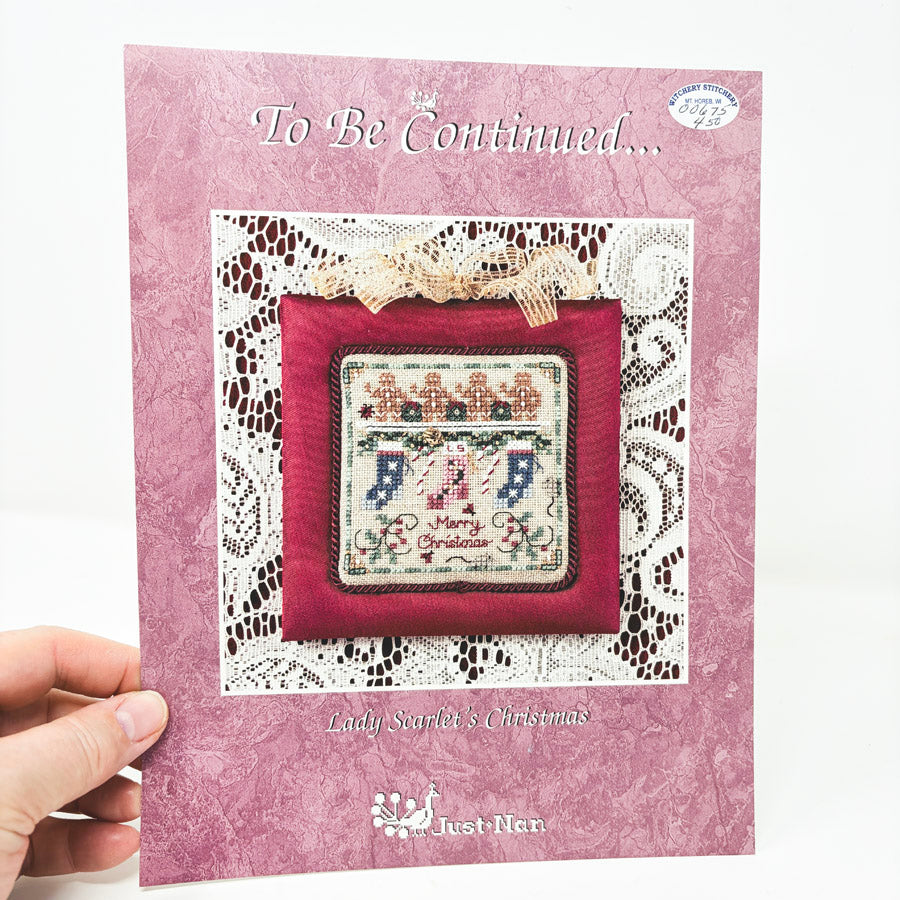 To Be Continued…Lady Scarlett’s Christmas – Just Nan Cross Stitch Pattern