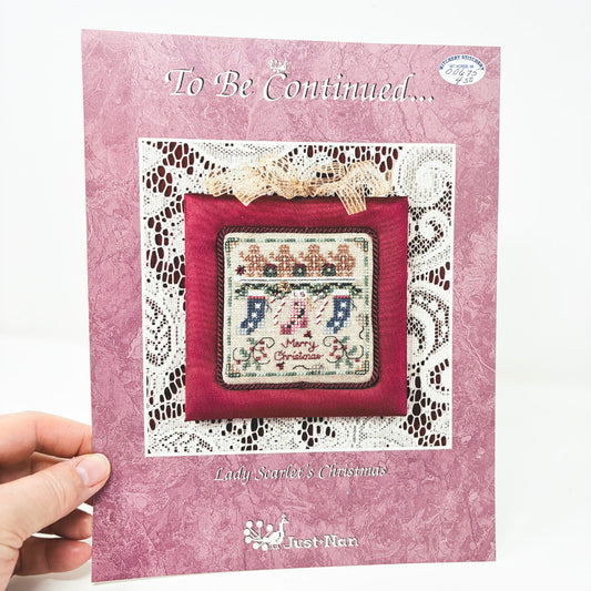 To Be Continued…Lady Scarlett’s Christmas – Just Nan Cross Stitch Pattern