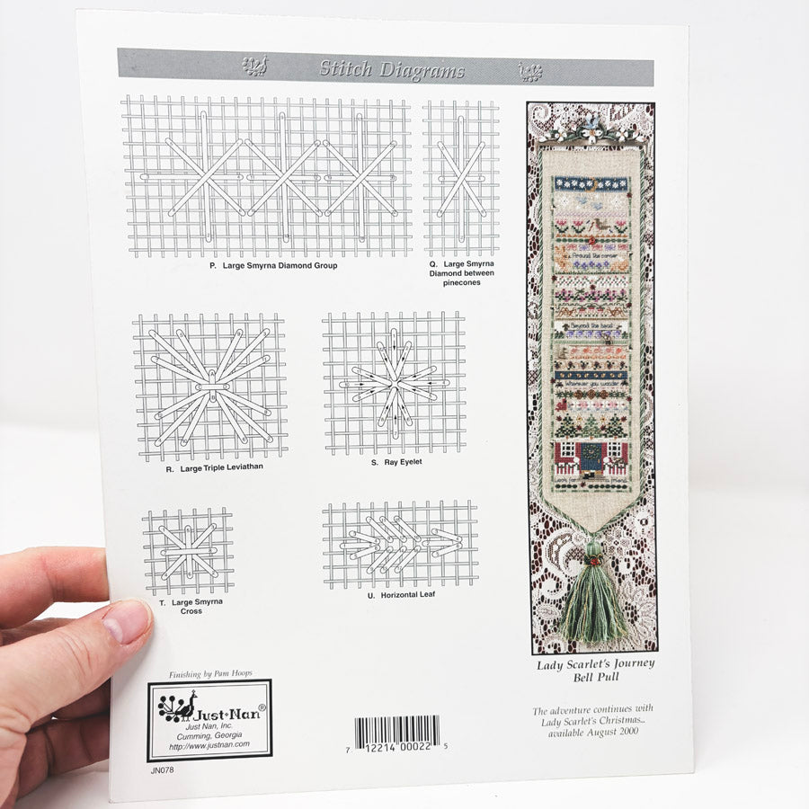 To Be Continued…Lady Scarlett’s Journery, Part III – Just Nan Cross Stitch Pattern