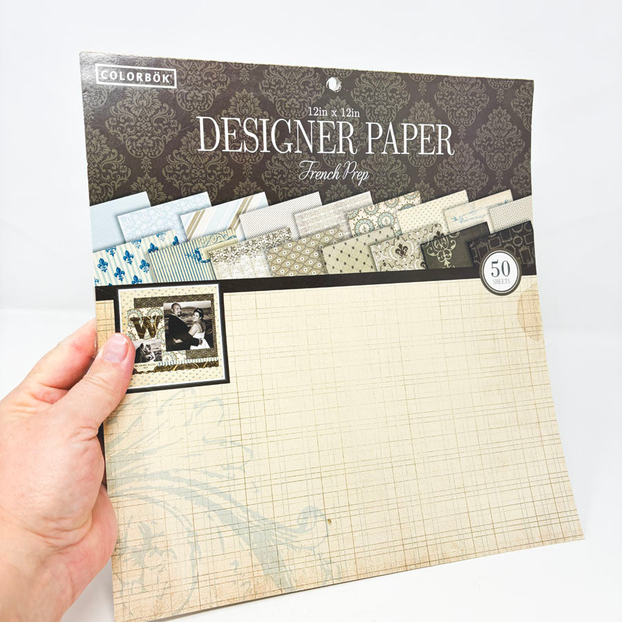 Colorbok - French Prep Paper Pack - 12"x12"