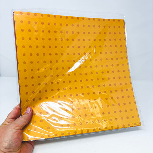 Orange Themed 12x12 Paper Pack