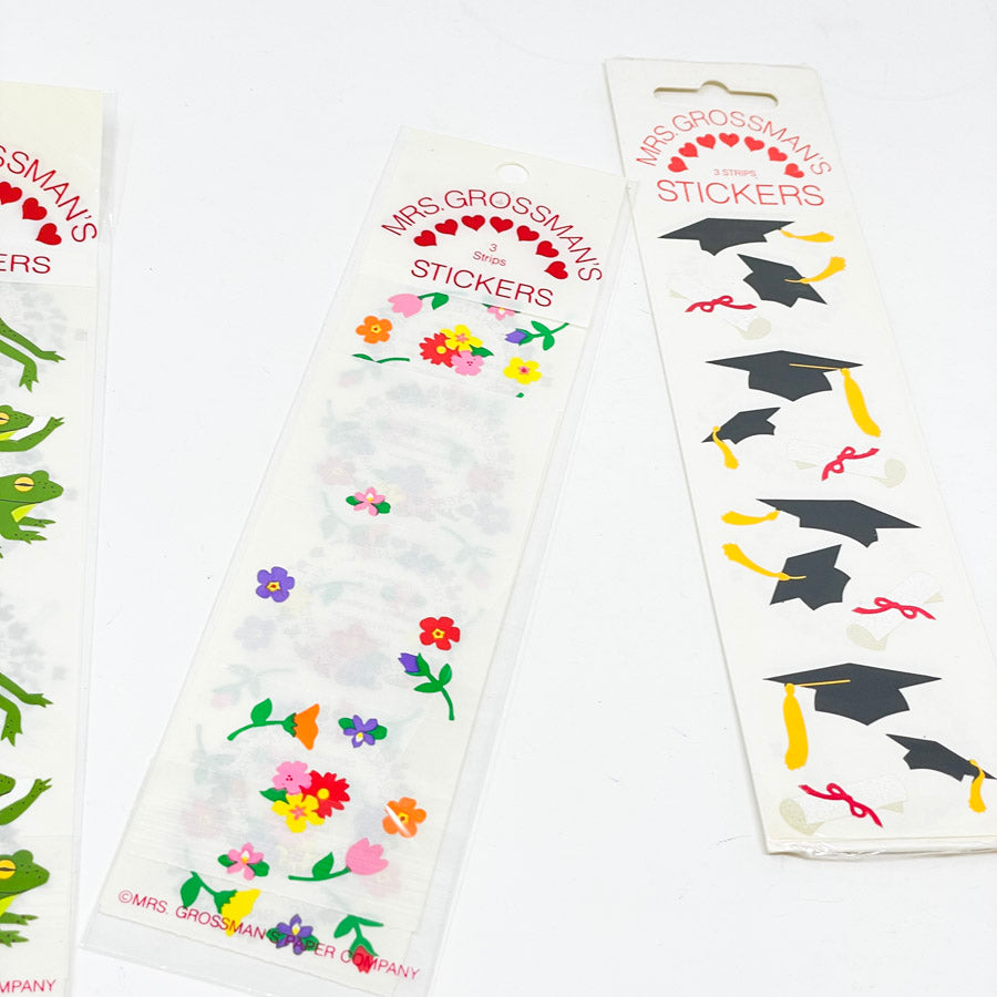 Vintage Mrs. Grossman's Carded Stickers