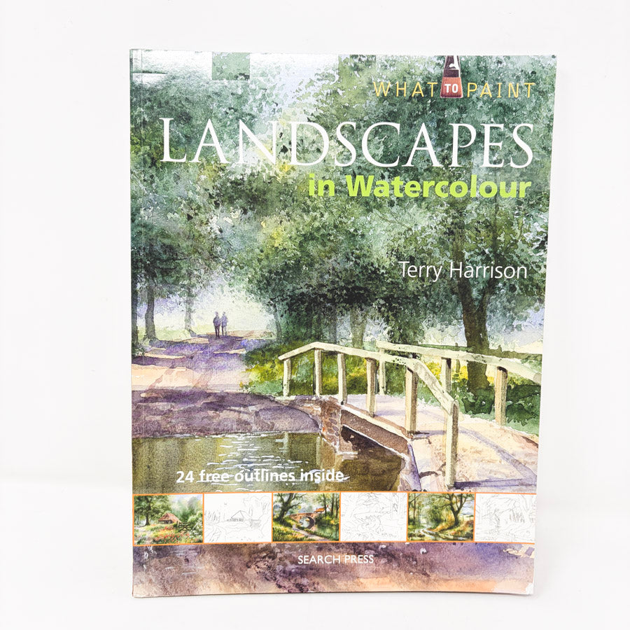 Landscapes in Watercolour Book by Terry Harrison