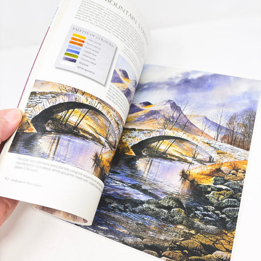 Landscapes in Watercolour Book by Terry Harrison