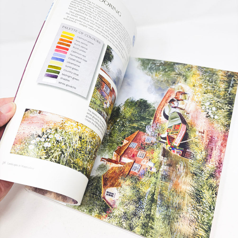 Landscapes in Watercolour Book by Terry Harrison