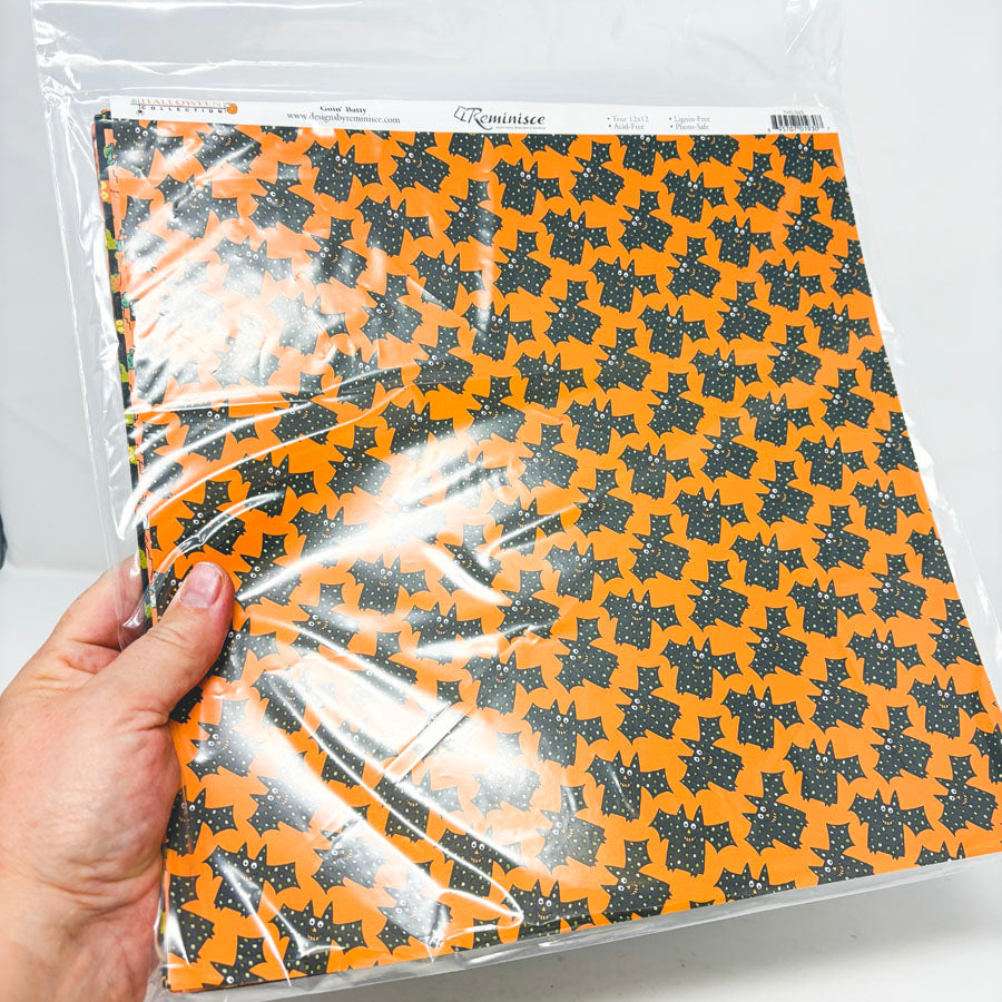 Halloween Themed 12x12 Paper Pack