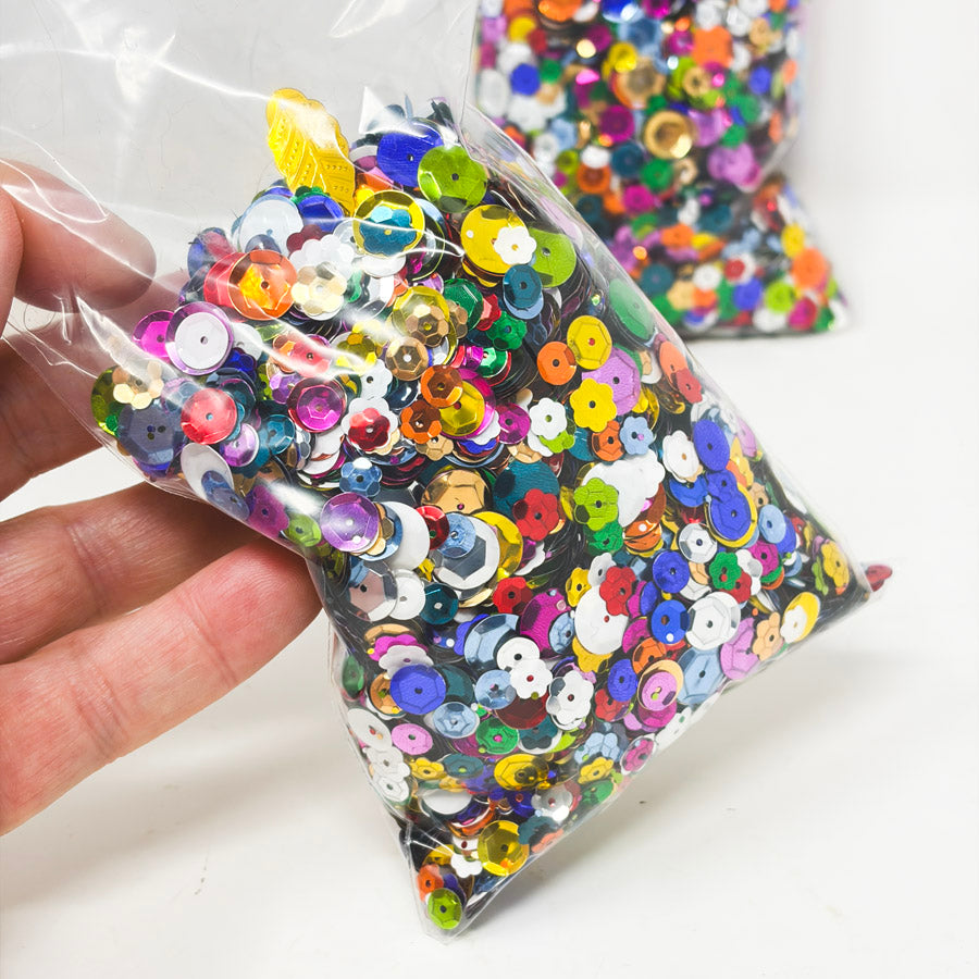 Big Bag of Assorted Sequins