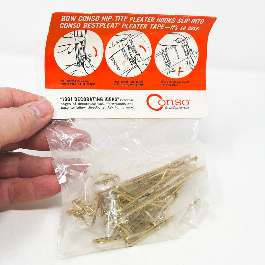 Conso Nip-Tite Pleater Hooks
