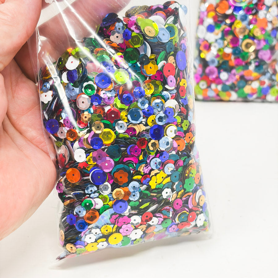 Big Bag of Assorted Sequins