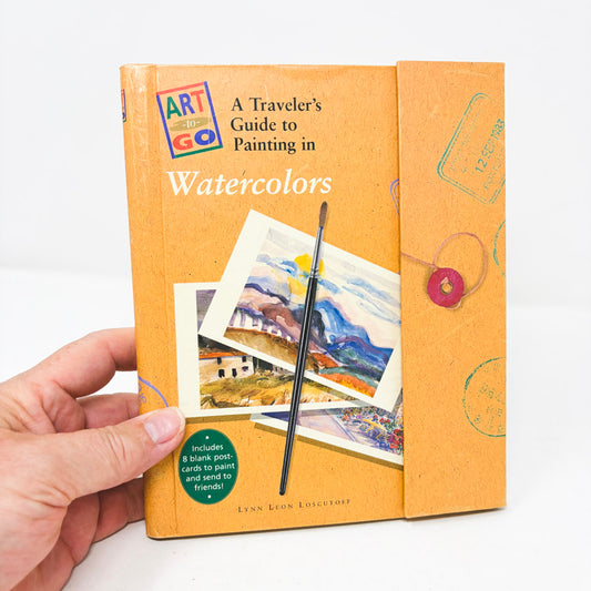 A Traveler's Guide to Painting in Watercolors Book
