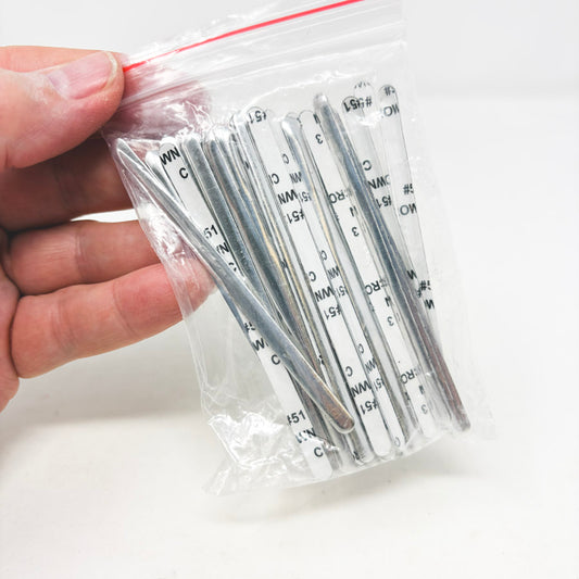 Adhesive Aluminum Nose Bridge Strips for Masks