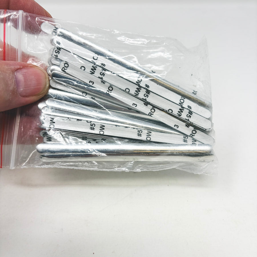 Adhesive Aluminum Nose Bridge Strips for Masks