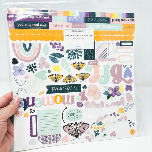 Close to My Heart Sawyer 12x12 Paper/Sticker Pack